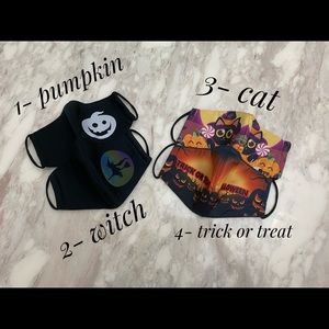 Halloween face masks